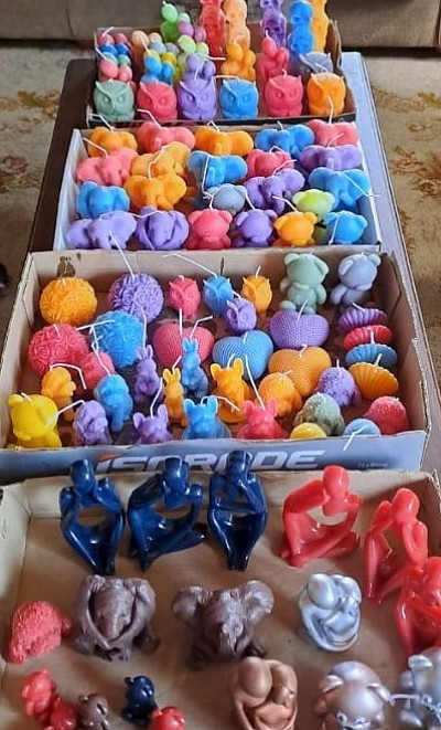 Handmade candles