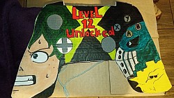 Deku cardboard remote